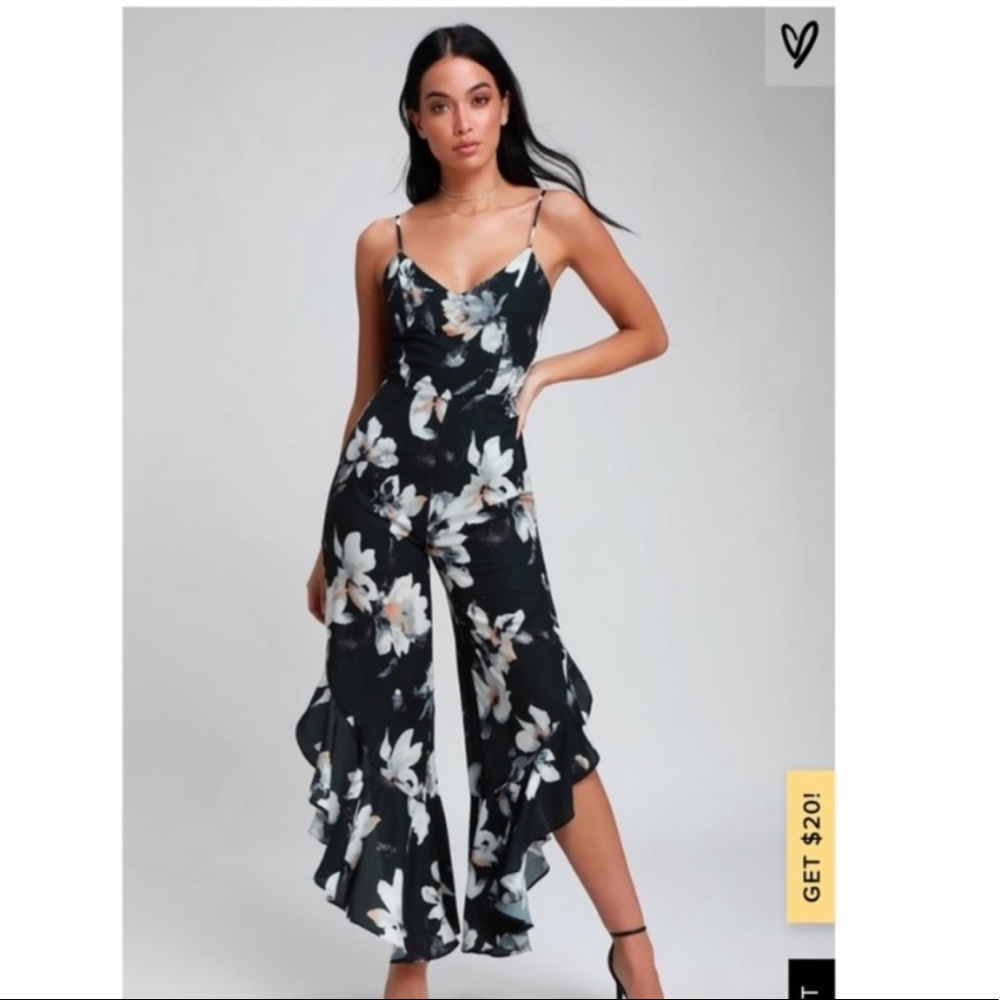 Lulus Floral Jumpsuit